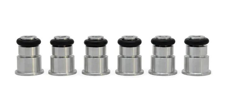 Kit de 6 elevadores de inyectores 034 Motorsport (+13.5MM), Diámetro 14mmArray