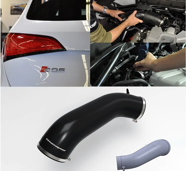 Tubo de admissão de silicone High-Flow 034 Motorsport para Audi 3.0 TFSI Q5 / SQ5Array