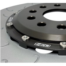 Kit de discos de freno delanteros flotantes mejorados para Audi 8V/8V.5 S3 y Volkswagen MK7/7.5 GTI/R