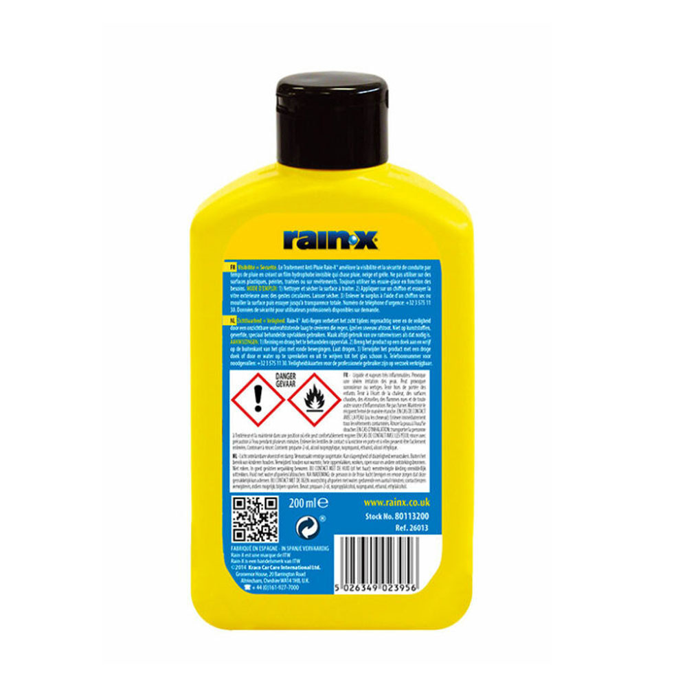 Frasco RAIN'X Anti Lluvia 200MLArray