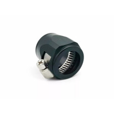 Abrazadera OBP negra para manguera de Ø21 mm
