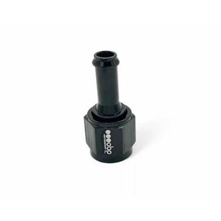 Adaptador Dash8 hembra recta cóncava giratoria a 8 mm macho OBP negro