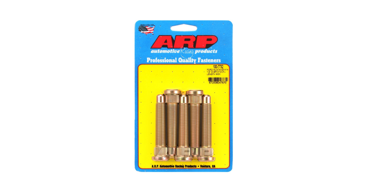 Pinos de roda ARP FORD Mustang (M14 - Modelo mais longo)