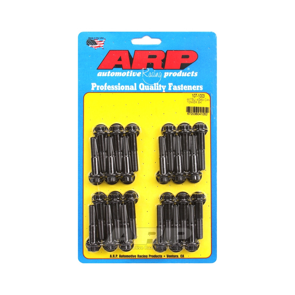 Kit de rolamentos da árvore de cames ARP MITSUBISHI 2.0L DOHC - Kit de parafusos 4G63Array