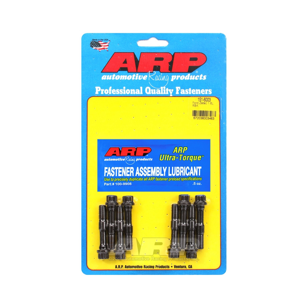 Kit de parafusos de biela ARP Ford 1.6L Zetec (E) M8 - Conjunto de 8Array