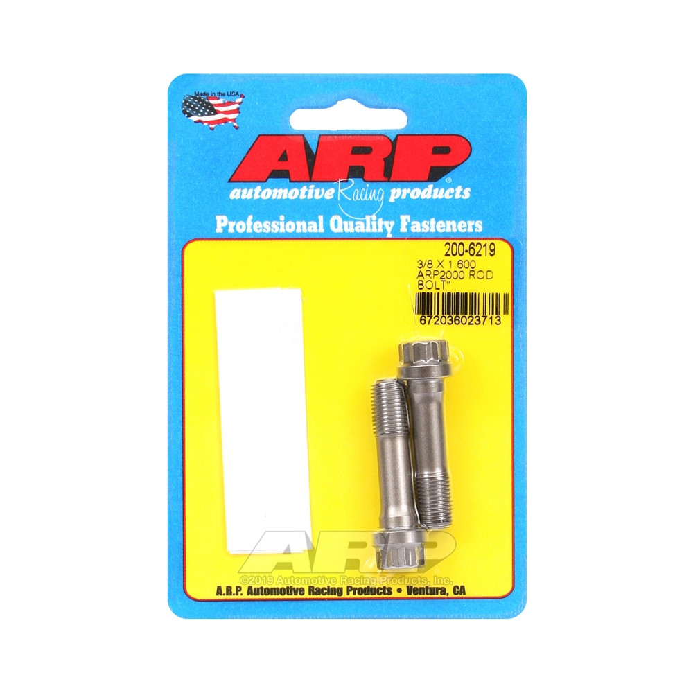 Paquete de 2 tornillos de biela ARP 3/8 x2Array