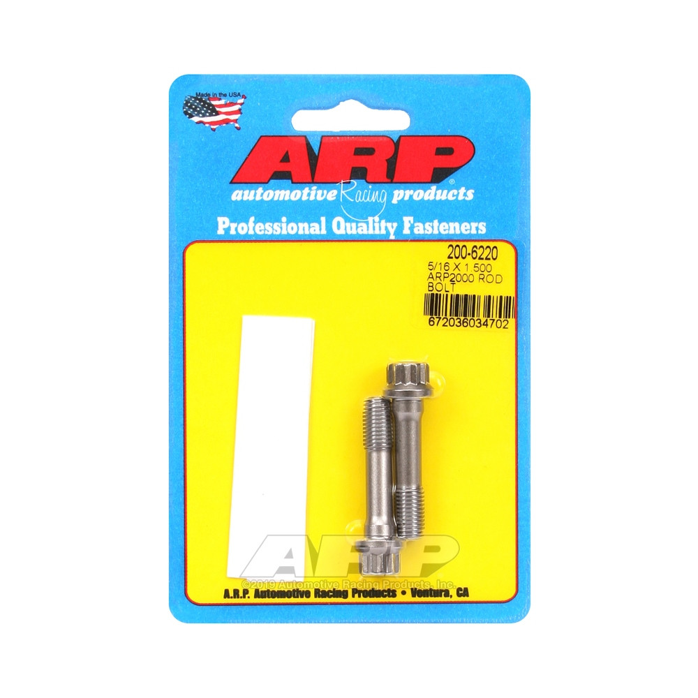 Paquete de 2 tornillos de biela ARP 5/16 x2Array