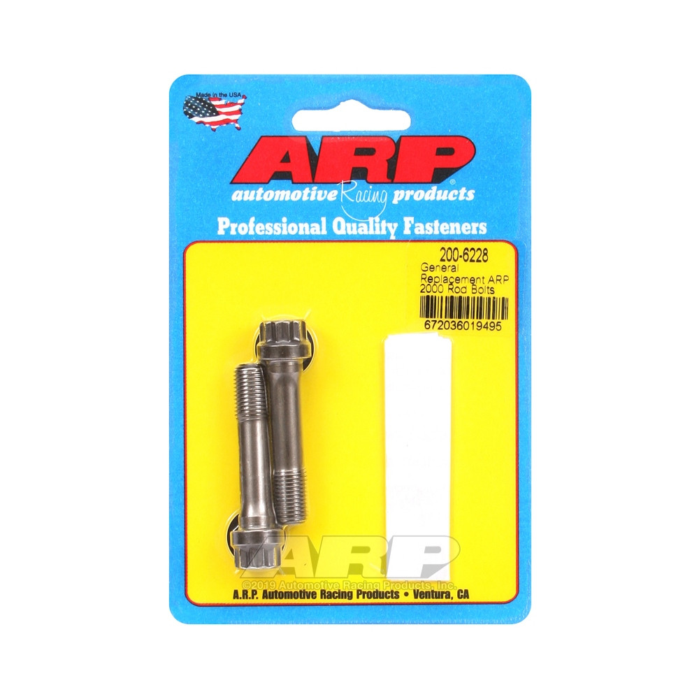 Pack de 2 tornillos de biela ARP 3/8 x2Array