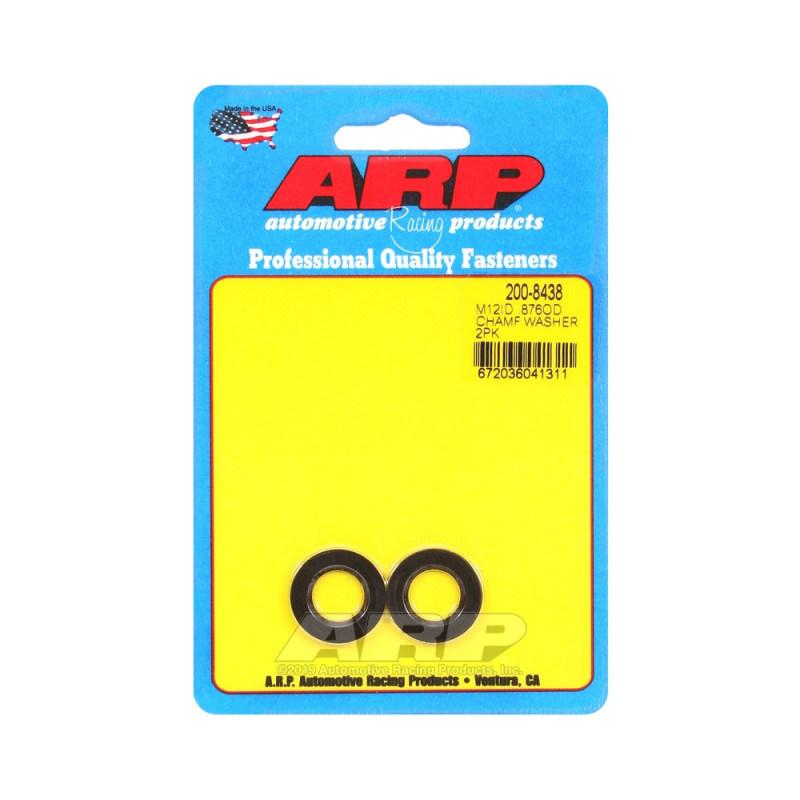 Conjunto (2) anilhas ARP M12 - Com chanfroArray