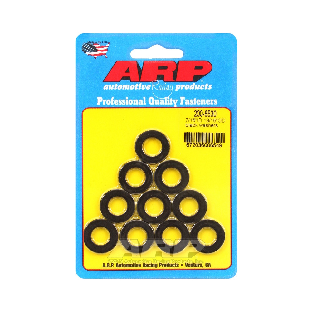 Conjunto (10) de anilhas ARP 7/16 - Sem chanfroArray