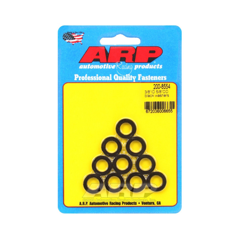 Conjunto (10) de anilhas ARP 5/16 - Sem chanfroArray