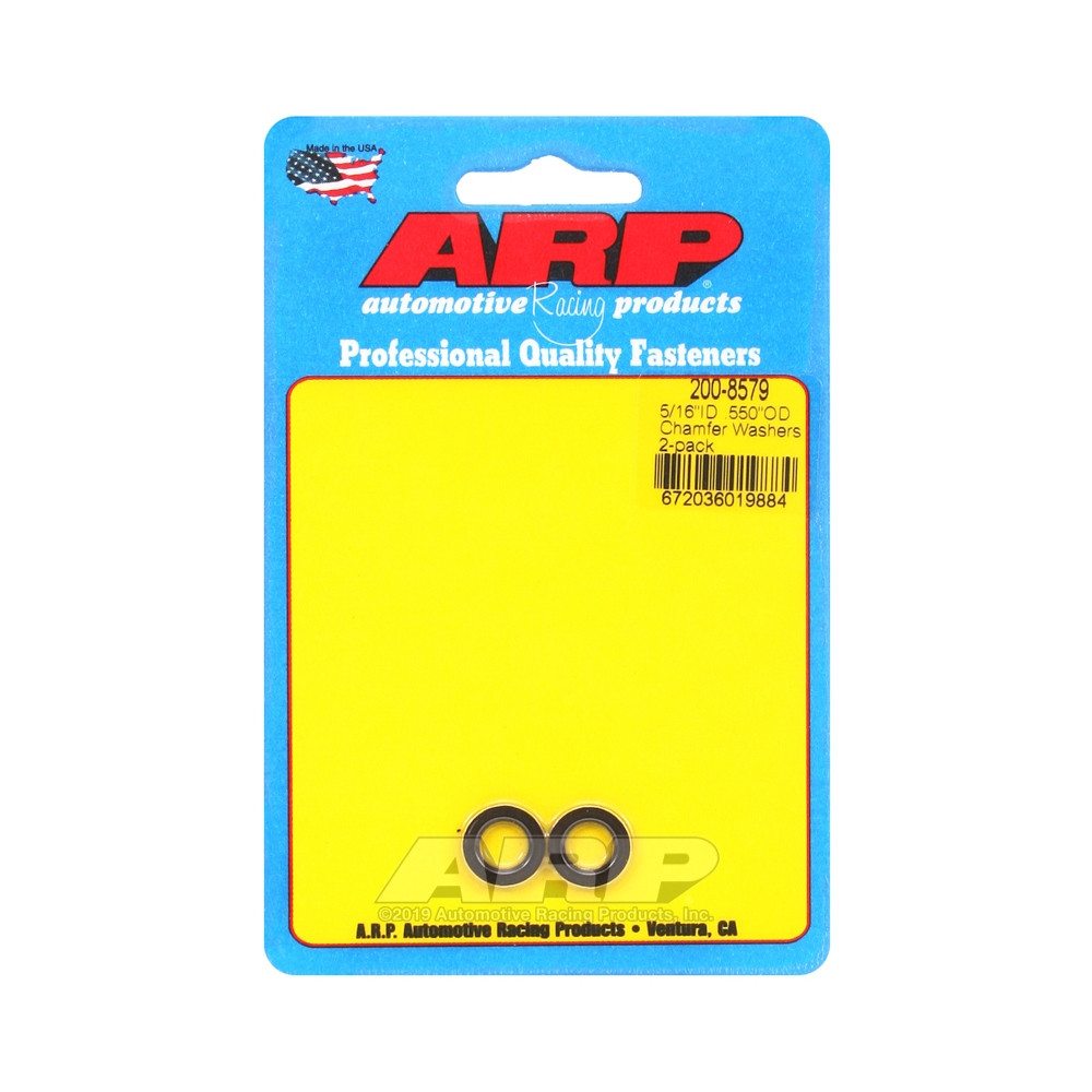 Conjunto (2) anilhas ARP 5/16 - Com chanfroArray