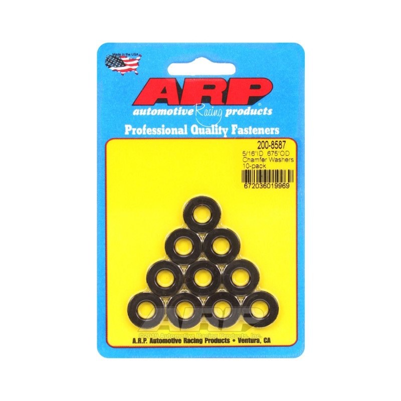 Pack (10) Anilhas ARP 5/16 - ChanfradoArray