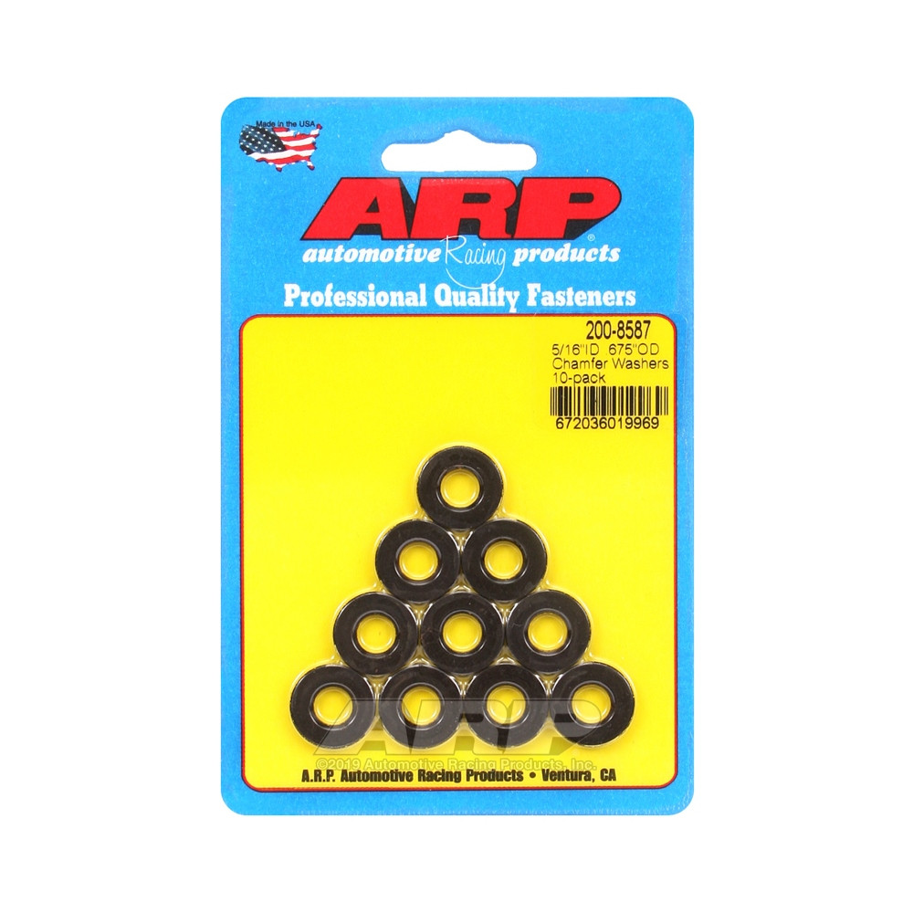 Pack (10) Anilhas ARP 5/16 - ChanfradoArray