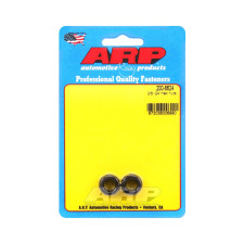 Pacote de porcas ARP (2) 3/8-24 - Black Oxyde Hex