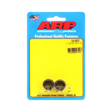 Paquete de tuercas ARP (2) 7/16-20 - Black Oxyde Hex