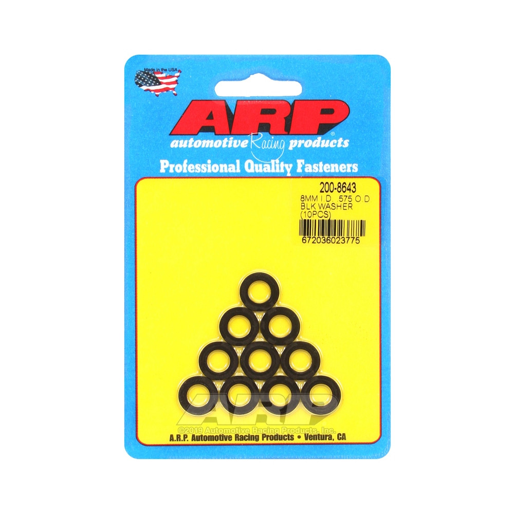 Pack (10) arandelas ARP M8 - Sin chaflánArray