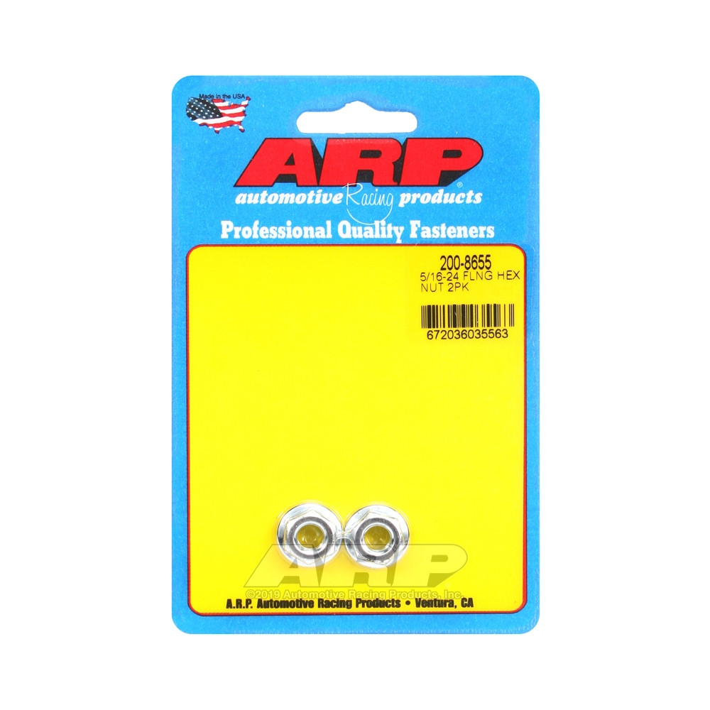 Conjunto de porcas ARP (2) com colarinho  5/16-24 - HexArray
