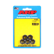 Paquete de tuercas ARP (5) 7/16-14 - Black Oxyde Hex