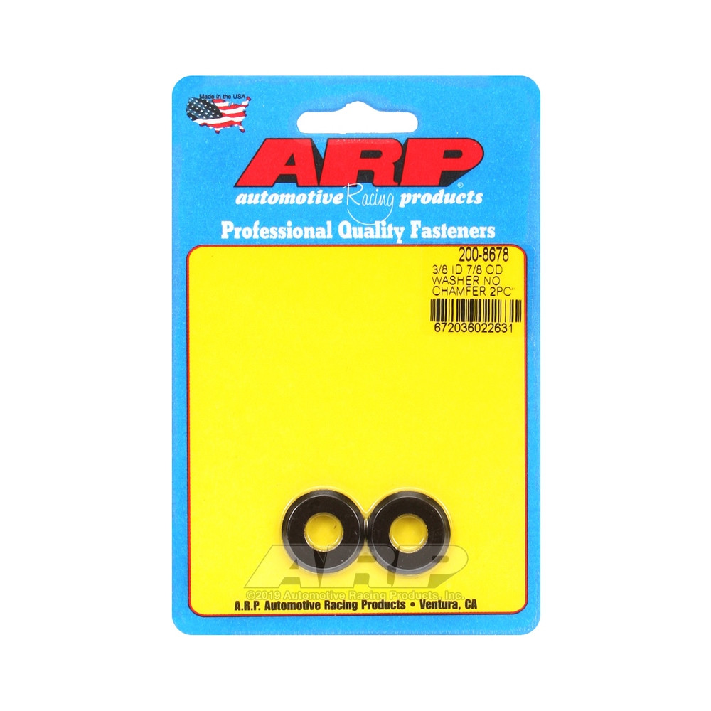 Pack (2) arandelas ARP 3/8 - Sin chaflánArray