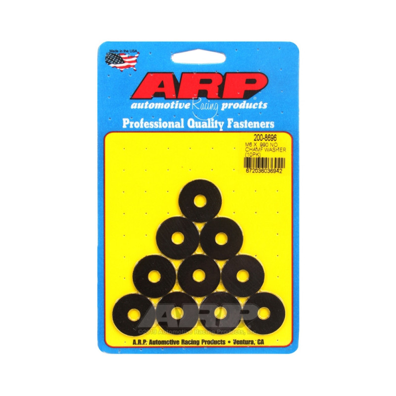 Pack (10) arandelas ARP M6 - Sin chaflánArray