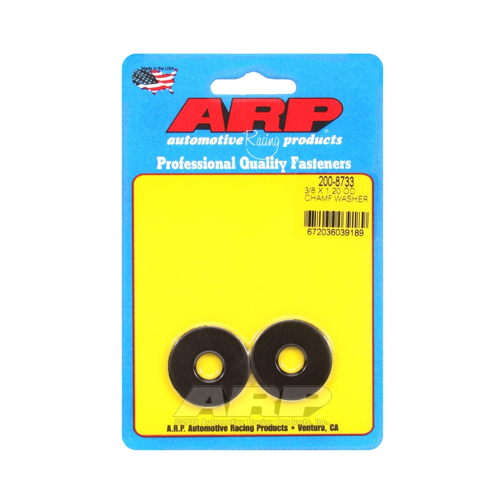 Conjunto (2) anilhas ARP de 3/8 - Com chanfroArray