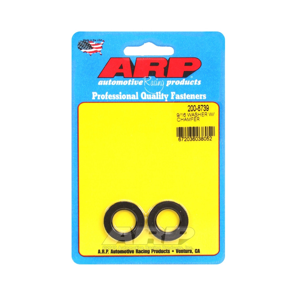 Pack (2) arandelas ARP 9/16 - Con chaflánArray
