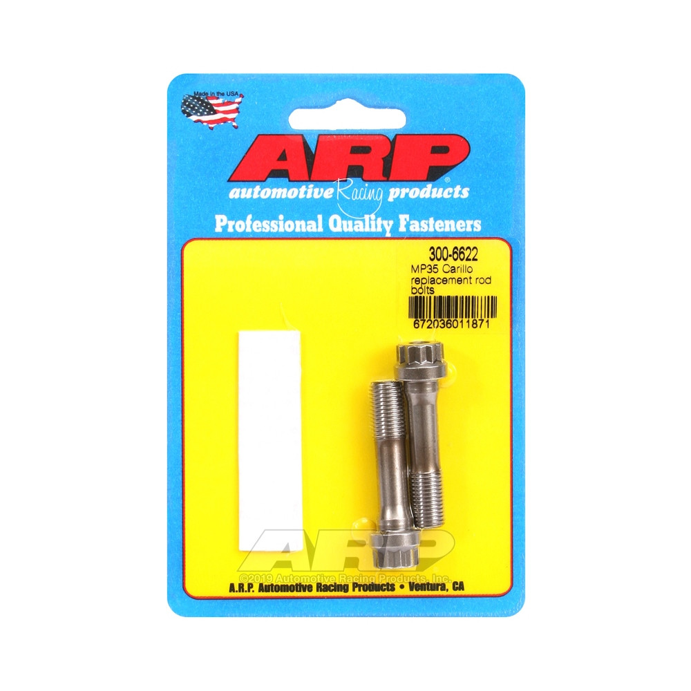 Paquete de 2 tornillos de biela ARP 3/8 x2Array