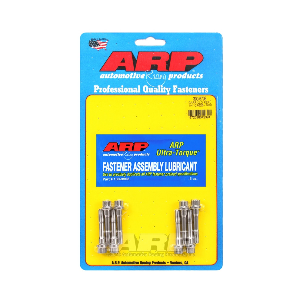 Kit de parafusos de biela ARP 1/4 x8Array