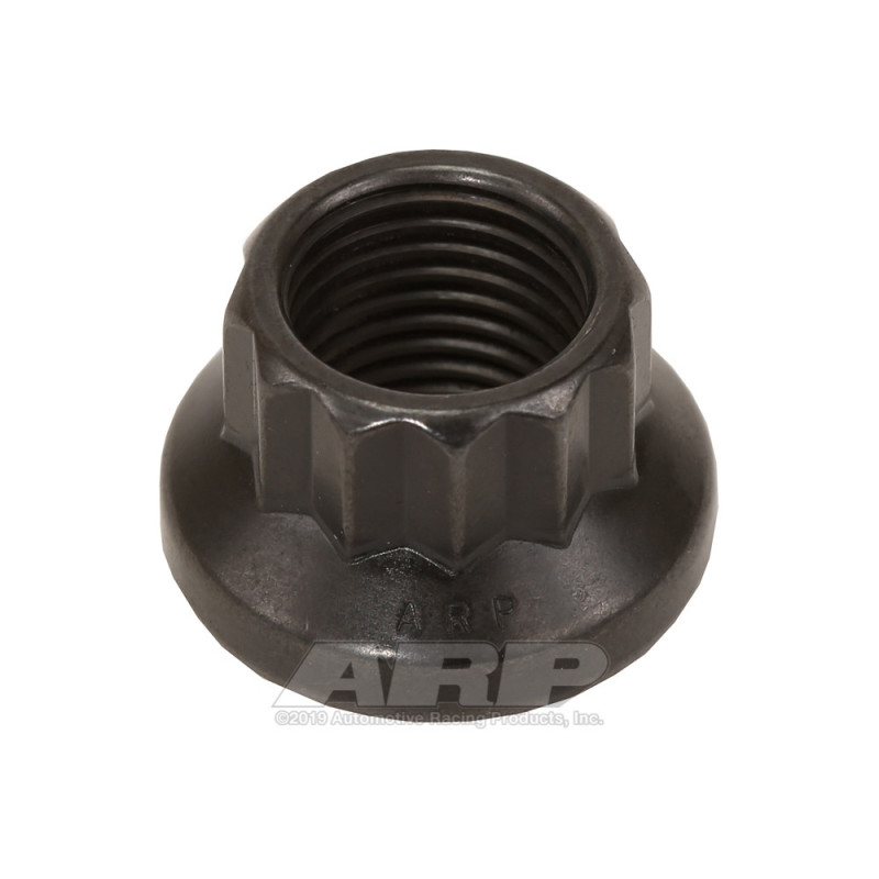 Porca standard ARP M12 x 1,25 - Óxido preto 12 pontosArray