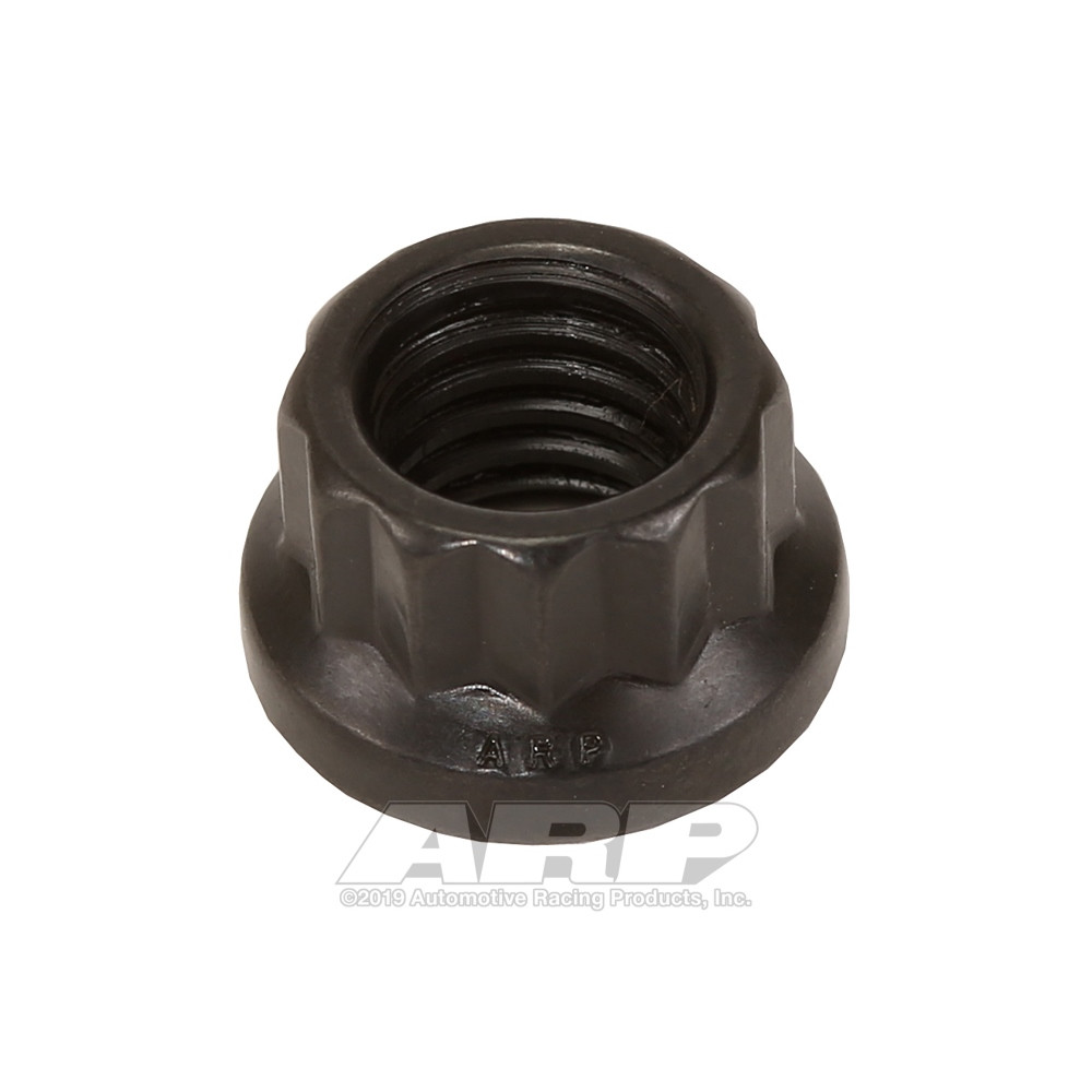 Tuerca estándar ARP M8 x 1.25 - Negro Oxyde 12 ptsArray