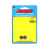 Paquete de tuercas ARP (2) M8 x 1.25 - Negro Oxyde 12 pts
