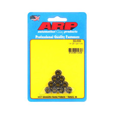 Pack Tuercas ARP (10) 1/4-28 - Negro Oxyde 12 pts