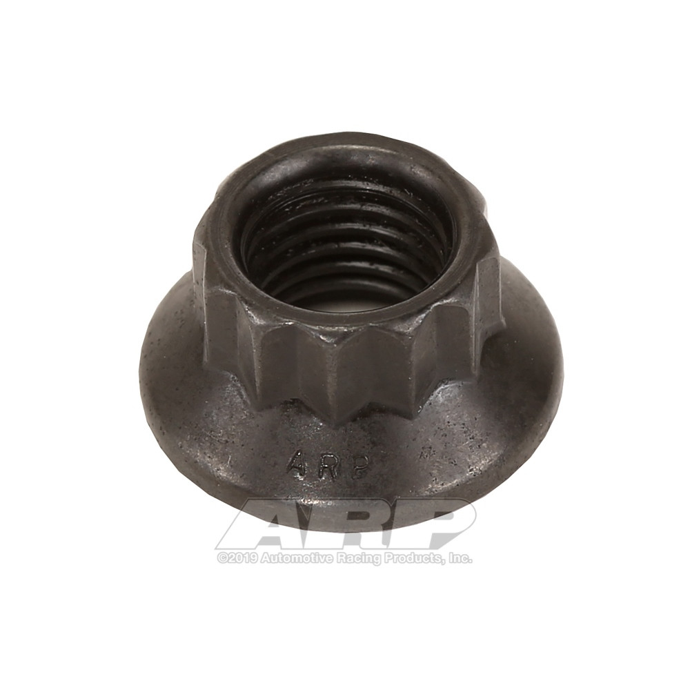 Porca ARP simples M8 x 1,00 - Black Oxyde 12 ptsArray