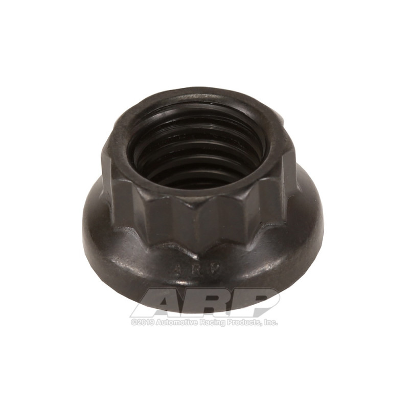 Tuerca estándar ARP M9 x 1.25 - Black Oxyde 12 ptsArray