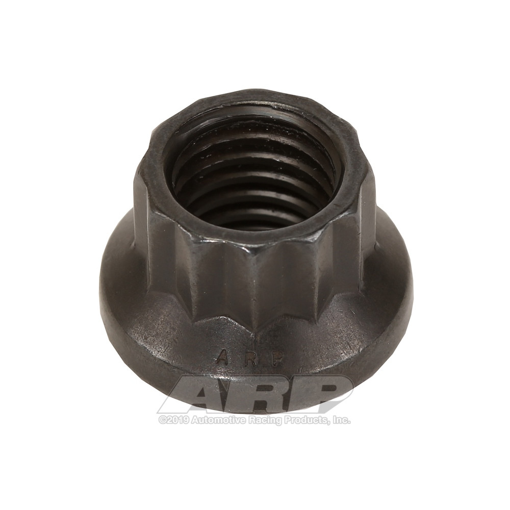 Porca standard ARP M12 x 1,75 - Preto Oxyde 12 ptsArray