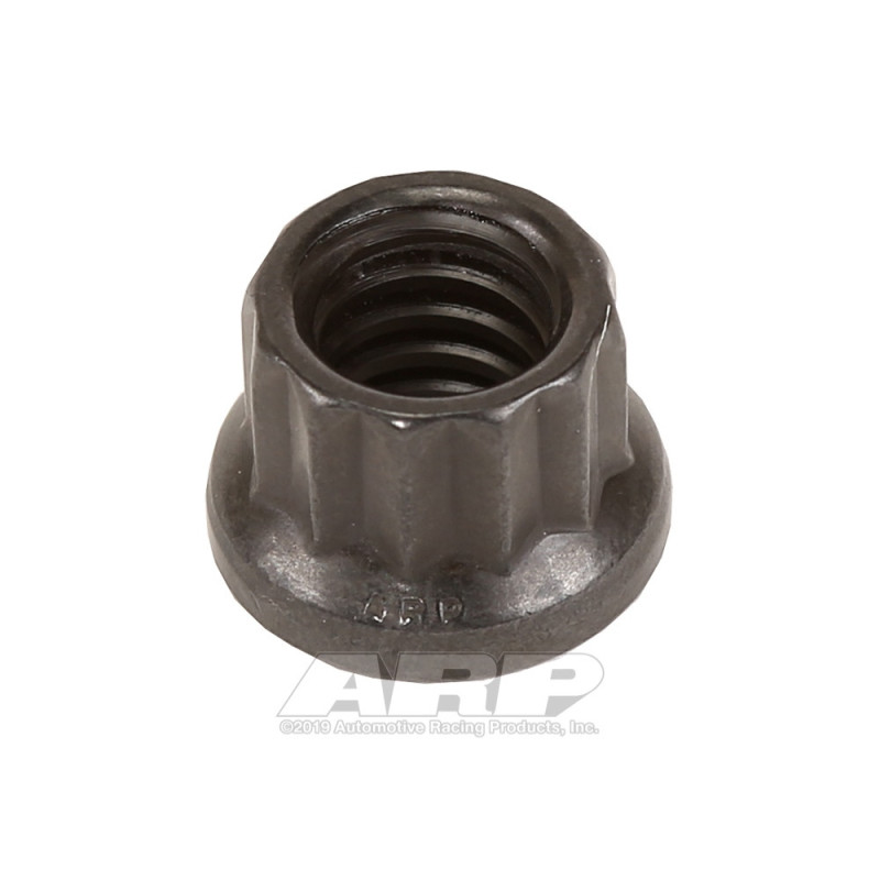 Porca standard ARP 1/4-20 - Óxido preto 12 ptsArray