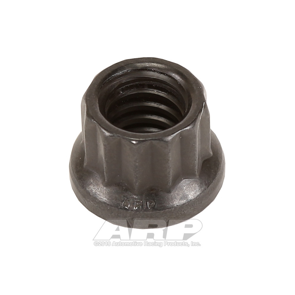 Tuerca estándar ARP 1/4-20 - Oxido negro 12 ptsArray