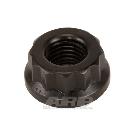 Tuerca estándar ARP M10 x 1.25 - Oxido negro 12 pts