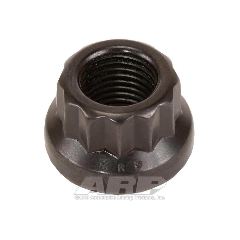 Porca standard ARP M12 x 1,25 - Preto Oxyde 12 ptsArray
