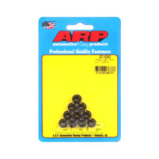 Embalagem de porcas ARP (10) 1/4-20 - Preto Oxyde 12 pts