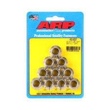 Conjunto de porcas ARP (10) M12 x 1,25 - Aço inoxidável, 12 pontas