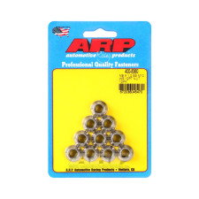 Paquete de tuercas ARP (10) M8 x 1.00 - Acero inoxidable 12 pts