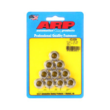 Paquete de tuercas ARP (10) M10 x 1.25 - Acero inoxidable 12 pts