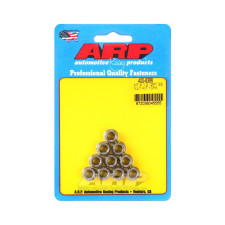 Conjunto de porcas ARP (10) M7 x 1,00 - Aço inoxidável, 12 pontas
