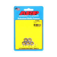 Conjunto de porcas ARP (5) 5/16-18 - Aço inoxidável hexagonal