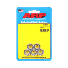 Conjunto de porcas ARP (5) 7/16-14 - Aço inoxidável hexagonal