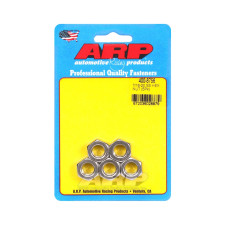 Paquete de tuercas ARP (5) 7/16-20 - Acero inoxidable hexagonal