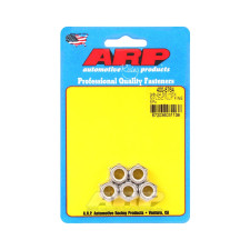 Paquete de tuercas ARP (5) 3/8-24 - Acero inoxidable Nyloc Hex.