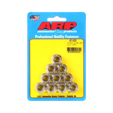 Conjunto de porcas ARP (10) M10 x 1,00 - Aço inoxidável, 12 pontas
